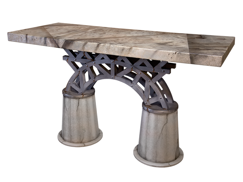 Bridge Shaped Table