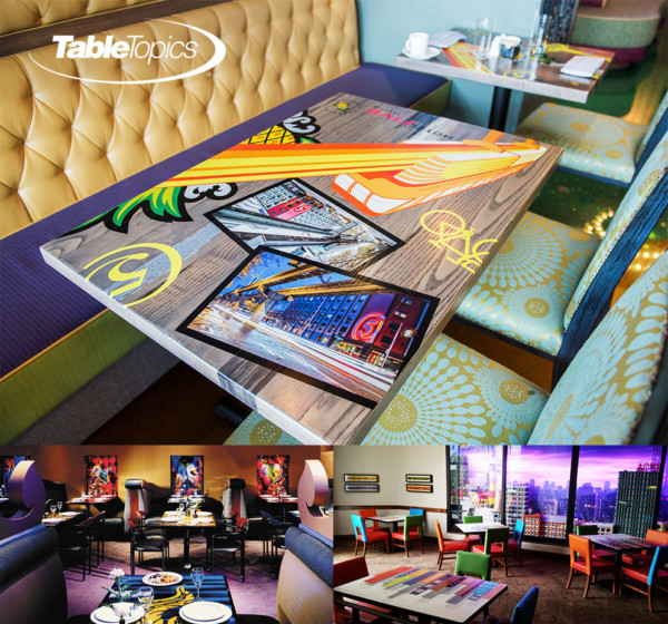 Custom Restaurant Tables Table Topics
