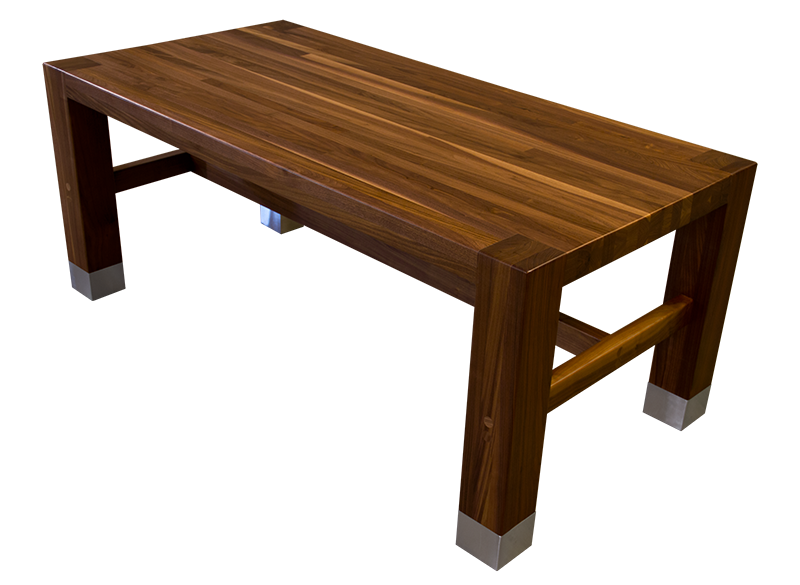 Table Topics - CF004 walnut communal party dining restaurant table