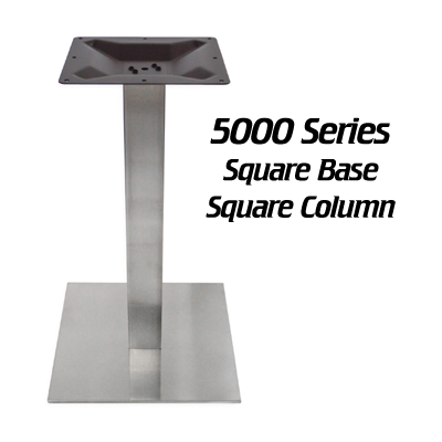 5000 Series Square Base Square Column