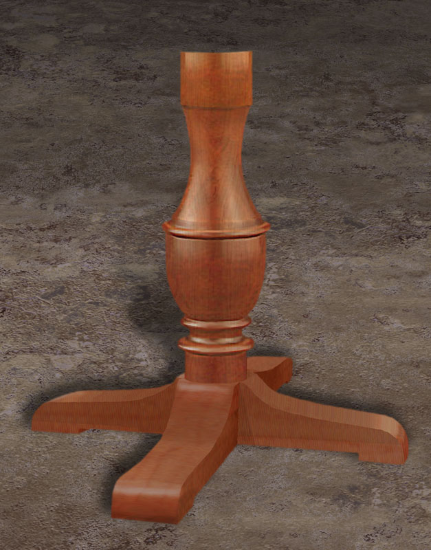 Vase Series WX Foot table base