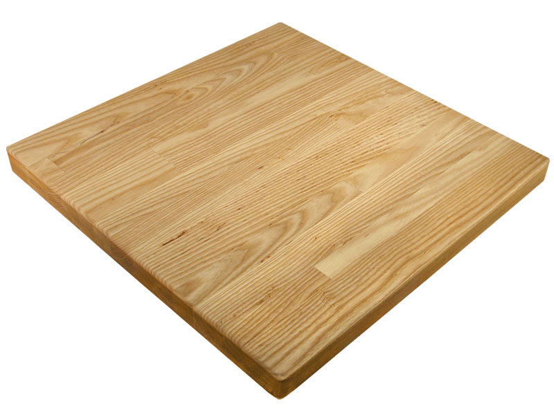 Solid Planked Birch Restaurant Table Tops