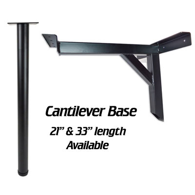 Cantilever Base Table